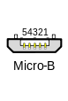 USB type micro B