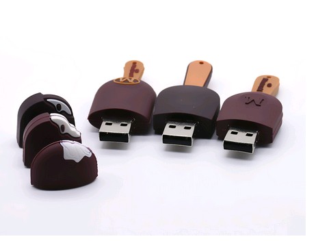Clé USB Glace chocolat - 8 Go