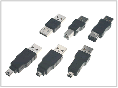 Adaptateurs USB : Pack de 6