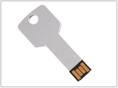 Clé USB Clé Grise - 4 Go