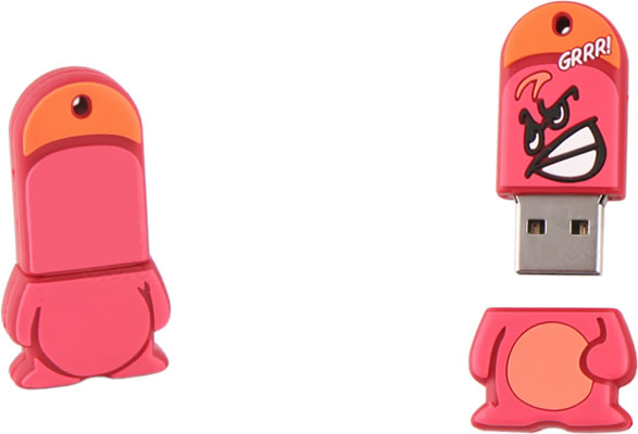 Clé USB Nano Orange - 4 Go