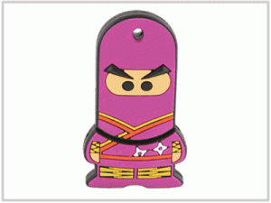 Clé USB Ninja Femelle (Rose) - 4 Go