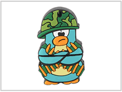 Clé USB Pingouin Soldat - 4 Go
